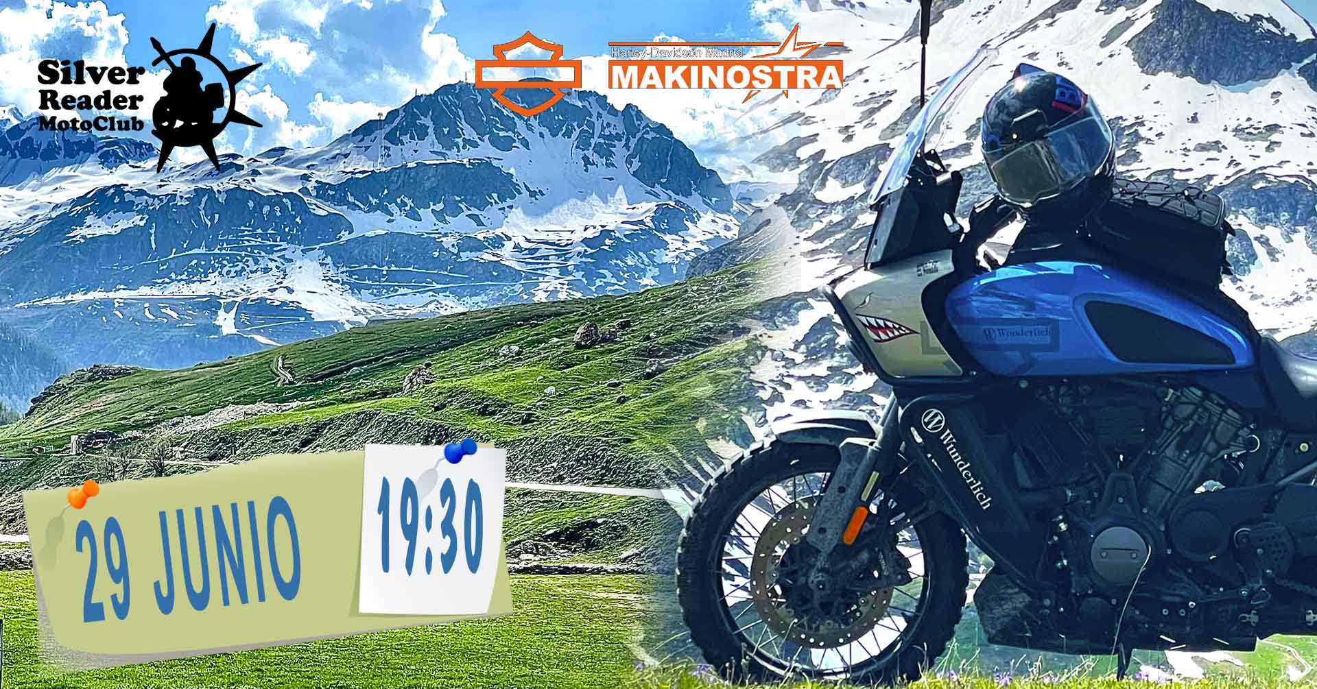 Presentación Kiruna y etapa por los Alpes en Makinostra